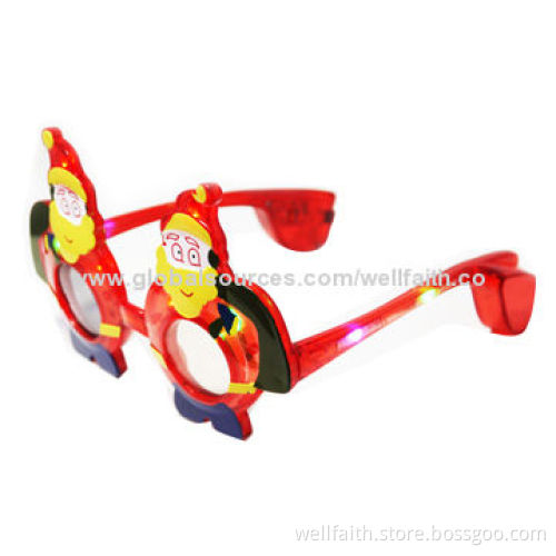 Christmas decorative Santa-shaped sunglasses
